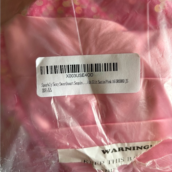 Sequin prom dress NWT - Picture 3 of 3